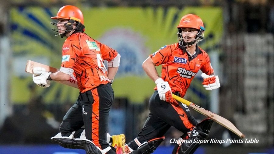 Chennai Super Kings Points Table